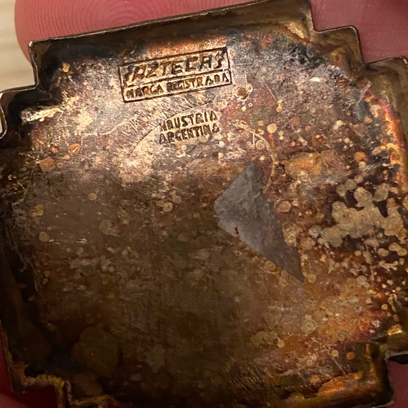 Stunning Vintage Argentinian Austrian Silver Llama Figurine Shot Glasses Azteca - Picture 4 of 4